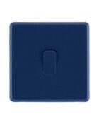 Galaxy Blue Rocker single switch front