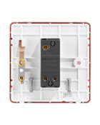 Rose G old Arlec Fusion single light switch back