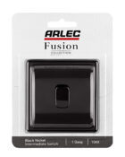 Black Nickel Arlec Fusion Intimidate switch packaging