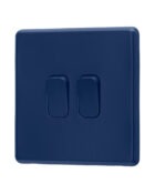 Galaxy Blue Rocker double switch angle