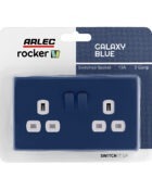 Galaxy Blue Rocker Switched Double Socked packaging