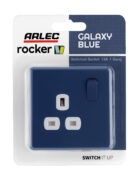 Galaxy Blue Rocker Single Socket packaging