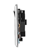 Stainless Steel Arlec Fusion single socket profile