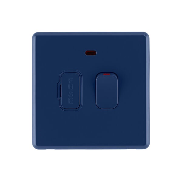 Galaxy blue rocker fused switch front