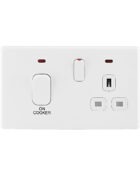 Ice White Arlec Rocker cooker switch fron