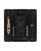 Gold Arlec Fusion single dimmer back