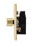 Gold Arlec Fusion single dimmer profile