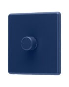 Galaxy Blue Rocker Dimmer Switch angle