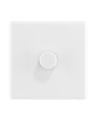 Ice White Arlec Rocker dimmer switch front