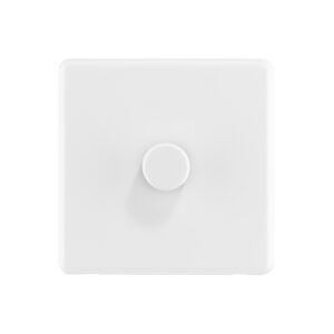 Ice White Arlec Rocker dimmer switch front