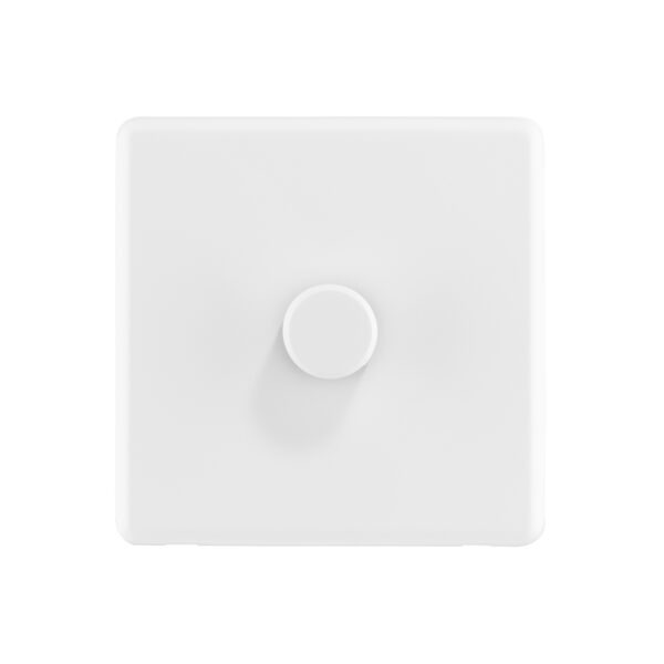 Ice White Arlec Rocker dimmer switch front