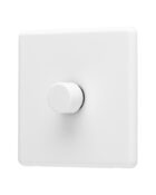 Ice White Arlec Rocker dimmer switch angle