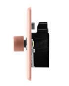 Rose Gold Arlec Fusion single dimmer switch profile