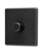 Charcoal Grey Arlec Rocker Dimmer Switch angle