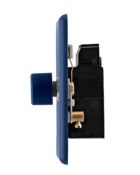 Galaxy Blue Rocker double dimmer switch profile