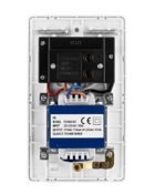 Ice White Arlec Rocker shaver socket in back