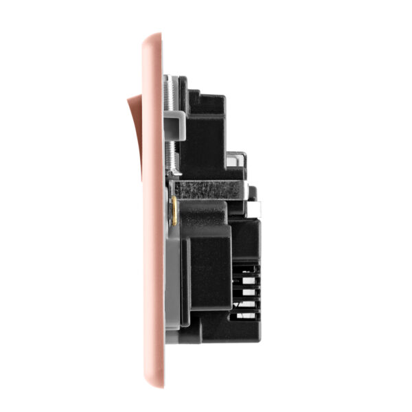 Arlec Fusion Rose Gold 13A 2Gang USB Plug Socket Arlec UK