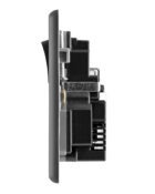 Charcoal Grey Arlec Rocker USB Plug Socket profile