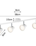 Artemis 4 lamp on bar intergraed LED spotlight 4