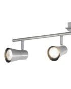 Swansea spotlight 4 lamp bar brushed stainless steel 3