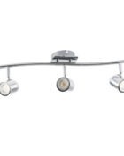 Phoenix 3 lamp bar polished chrome