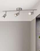 Spotlight brushed stainless steel 3 lamp Rochdale_3