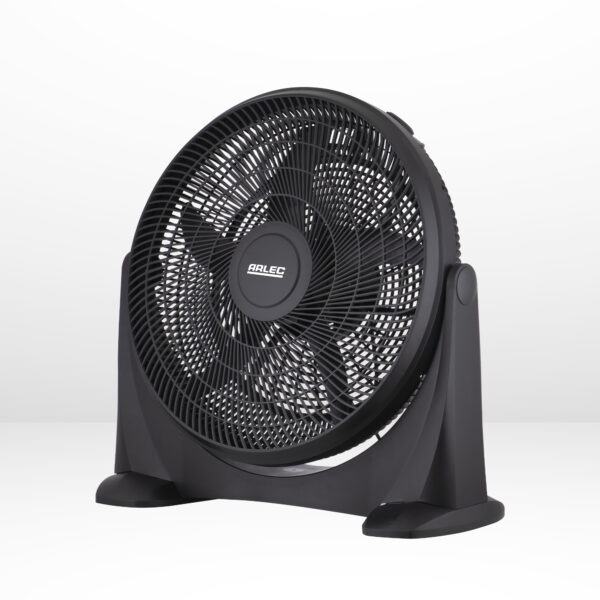 20 Inch Plastic Floor Fan Black