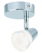 Rhea single spotlight polished chrome