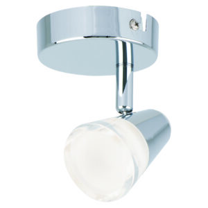 Rhea single spotlight polished chrome