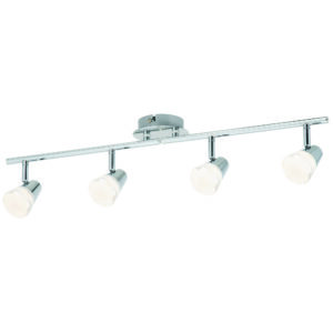 Rhea 4 lamp bar spotlight polished chrome