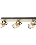 Lucy 3 lamp bar spotlight gold