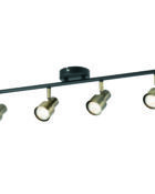 Noah 4 lamp bar spotlight antique brass