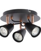 Emma 3 lamp spotlight plate