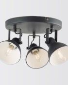 Alfie 3 lamp spotlight powdered grey 2