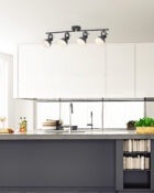 Alfie 4 lamp bar spotlight powdered grey 3