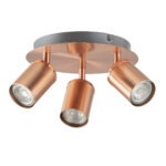 Rose 3 lamp on plate spotlight 1