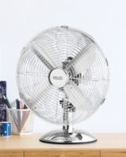 12" desk fan chrome 2