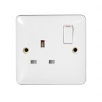 Switched Socket 1 Gang SP 13A