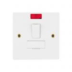 Switched Fused Connection Unit 13A Neon