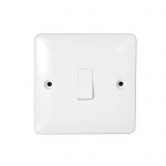 Slim Line Switch 1 Gang 1 Way 10A