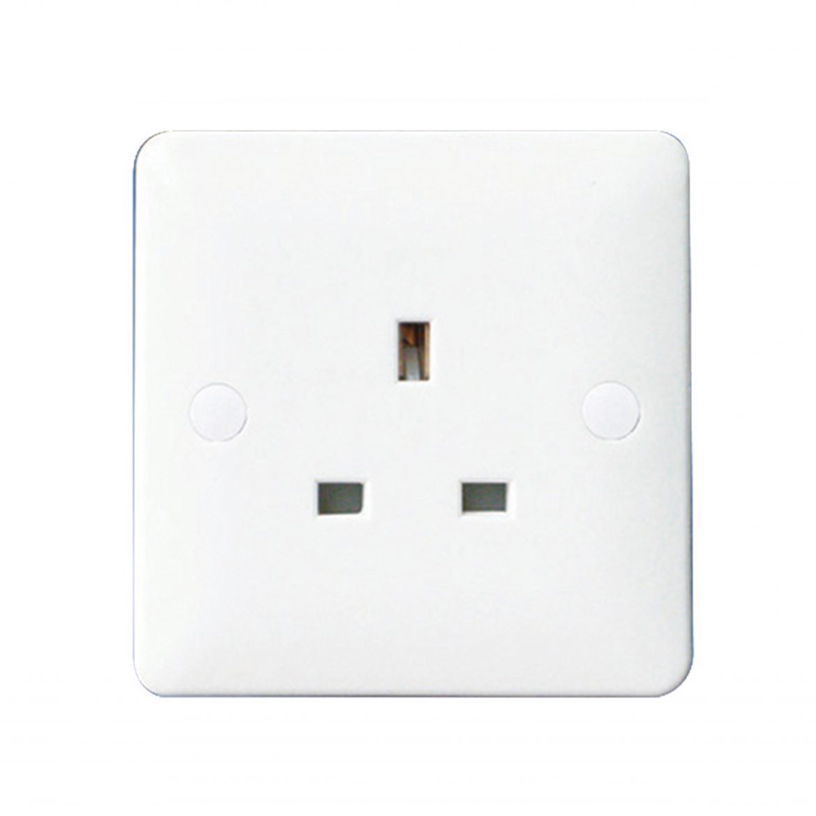Slim Line Unswitched Socket 1 Gang 13A - Arlec UK