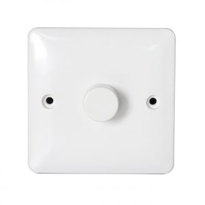 Slim Line Dimmer 1 Gang 2 Way 400W