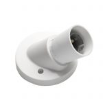 Angled Batten Lampholder B22 Long Skirt