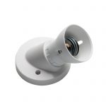 Angled Batten Lampholder E27 Home Skirt