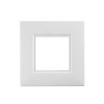 Finger Plate 1 Gang White