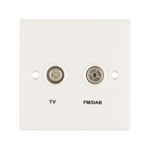 TV & FM Socket 1 Gang