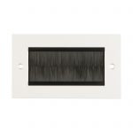 Cable Entry/Exit Plate 2 Gang