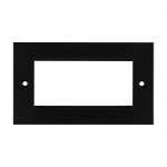 Modular Plate 2 Gang Black