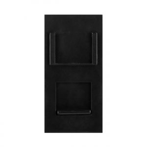 Secondary Telephone Socket Module Black