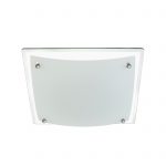 Glacier Flush Ceiling Light Large Glass